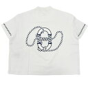 【未使用品】HERMES エルメス ボクシーTシャツ Tシャツ カノエ CANOE 23SS レディース サイズ40 シェーヌダンクル ホワイト 新作 半袖 コットン【ブランドギャラリー心斎橋店】