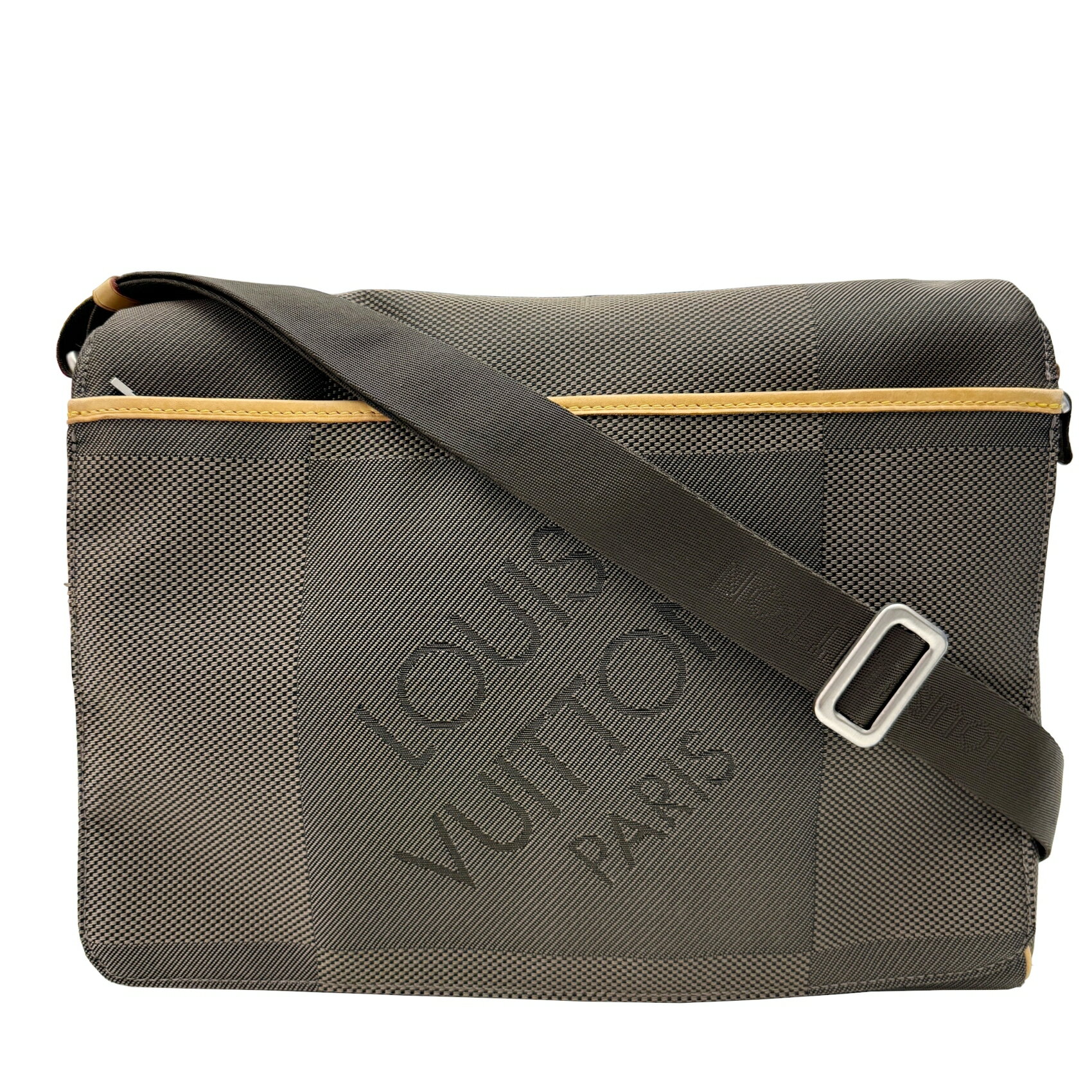 LOUIS VUITTON ルイ ヴィトン メサジェ ダミエ・ジェアン M93030 VI2068 メッセンジャーバッグ ショルダーバッグ テール メンズ キャンバス レザー