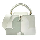 【中古】LOUIS VUITTON ルイ ヴィトン カプシーヌBB モノグラムジャイアントフラワー トリヨンレザー M59711 RFID【ブランドギャラリー心...