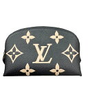 【新品同様】LOUIS VUITTON ルイヴィトン モノグラム アンプラント 化粧ポーチ ポシェット・コスメティック PM M59086 RFID バイカラー...