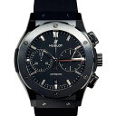 【中古】最終値下☆SALE☆HUBLOT ウブロ クラシックフュージョン ブラックマジック クロノグラフ 自動巻き ブラック文字盤 521.CM.1171.RX...