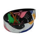 【未使用品】LOUIS VUITTON ルイヴィトン サンチュール ベルト LVイニシャル モノグラム M8268 85サイズ メンズ マルチカラー 85/34...