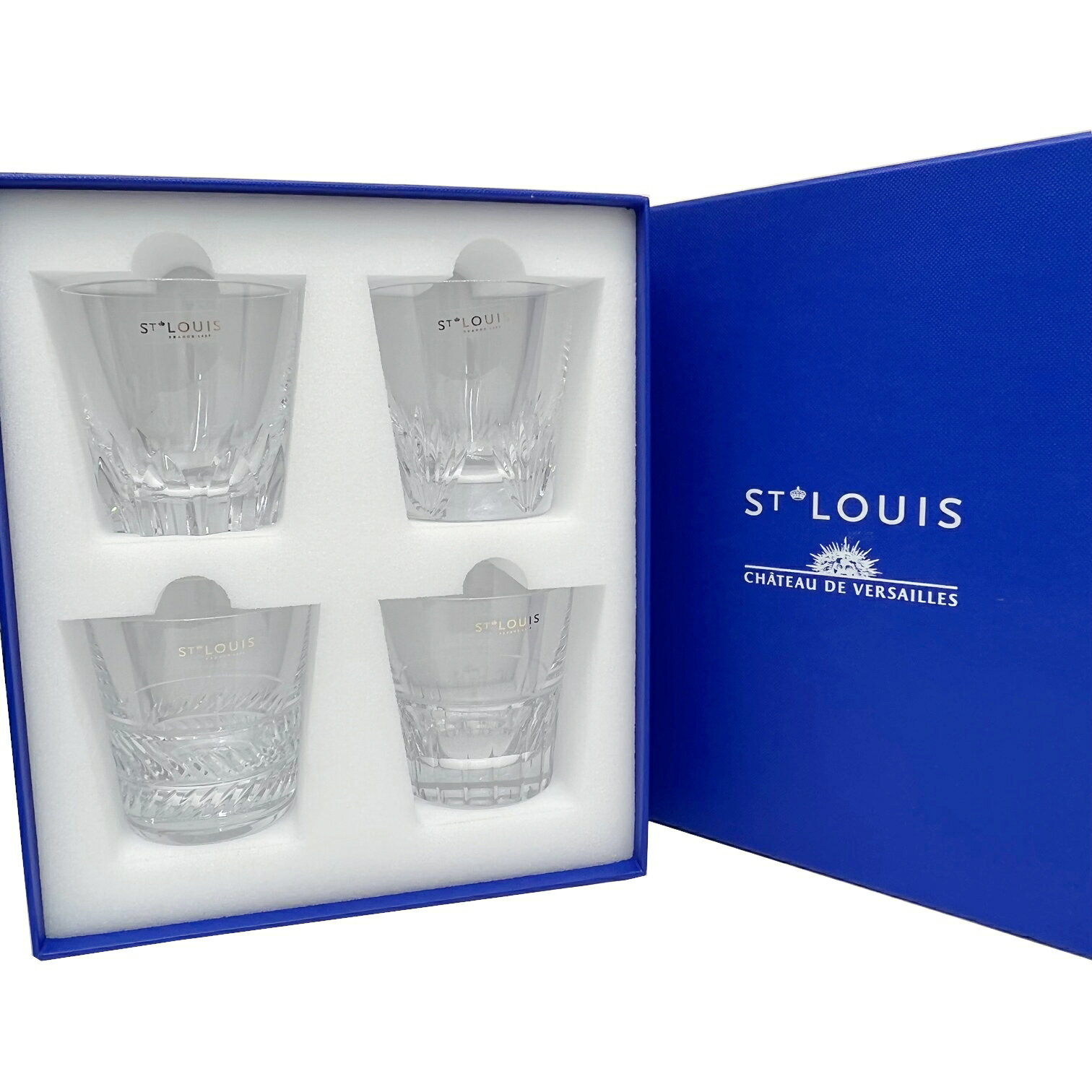 【新品】SAINT LOUIS ST.LOUIS サンルイ グラス タンブラー 4客セット 4点セット クリア クリスタル セット 食器 カップ【ブランドギャラリー心斎橋店】のサムネイル