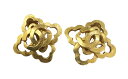 【中古】CHANEL シャネル イヤリング ココマーク ロゴ クローバー 四つ葉モチーフ ゴールド GP レディース アクセサリー【ブランドギャラリー東心斎橋...