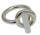【中古】HERMES エルメス エシャペ リング #51 11号 指輪 シルバー SILVER AG925 アクセサリー 小物 ファッションリング プレゼント ...