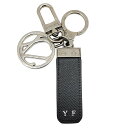 【中古】LOUIS VUITTON ルイ ヴィトン タイガ ポルトクレ LVクラブ キーホルダー キーリング キーチャーム アルドワーズ イニシャル入り M65046　CX0173【ブランドギャラリー東心斎橋店】