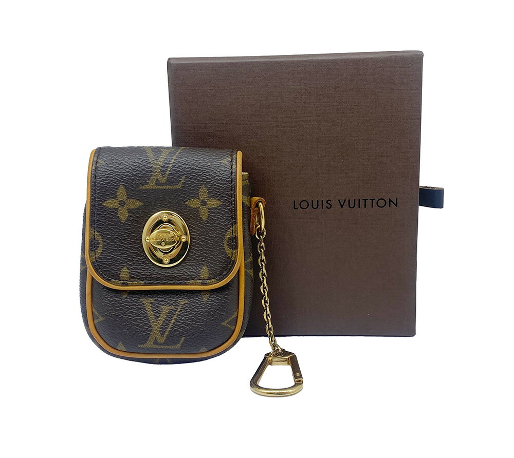 【中古】LOUIS VUITTON ルイ ヴィトン モノグラム ポシェット トゥラム キーリング付 アクセサリーポーチ ポーチ M60020 メンズ　レディース　ユニセックス　TH0036【ブランドギャラリー東心斎橋店】