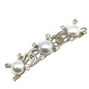 【中古】CHANEL シャネル バレッタ ヘアピン シャンパンゴールド レジンパール ラインストーン 髪留め アクセサリー ヘアアクセ 小物 レディース【ブランドギャラリー東心斎橋店】(4)