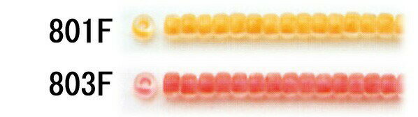 TOHO「丸小」ビーズ【7g】{色801F〜803F｝