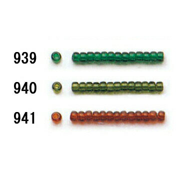 TOHO「特小」ビーズ【7g】｛色939〜941｝