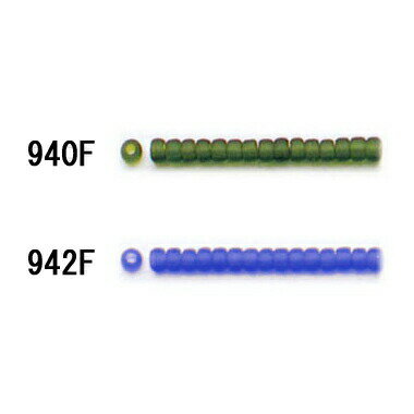 TOHO「特小」ビーズ【100g】{色940F〜942F} TOHO「特小」ビーズ【100g】{色940F〜942F}