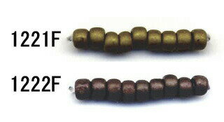 TOHO「Takumi LH 丸小」ビーズ 【7g】 {色 1221F〜No.1222F}