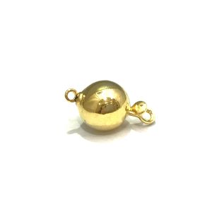 乐天商城 - 丸型クラスプ アクセサリー金具ゴールド［801-061-1］