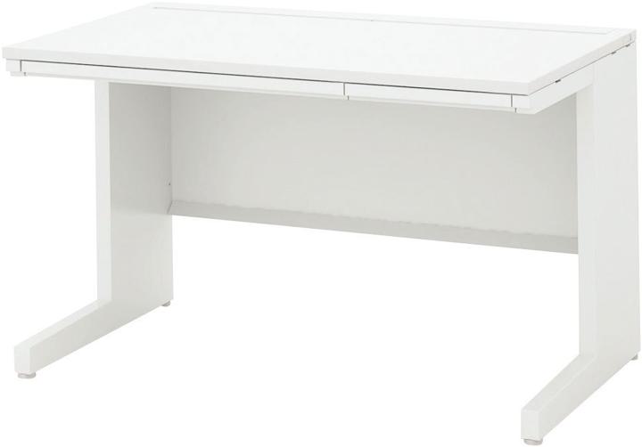 ウチダ 平デスク・引出し付タイプ 5-110-359 【ケースウェイ】【幅1400×奥行700×高さ720mm】【本体：オフホワイト】【天板：4色】