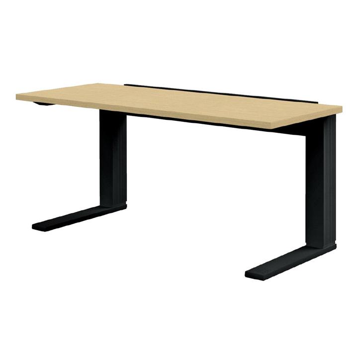 プラス デスク XL-X167 【天板フラットエッジ、塗装脚タイプ】【幅1600×奥行700×高さ720mm】【天板/脚カラー：4種類】