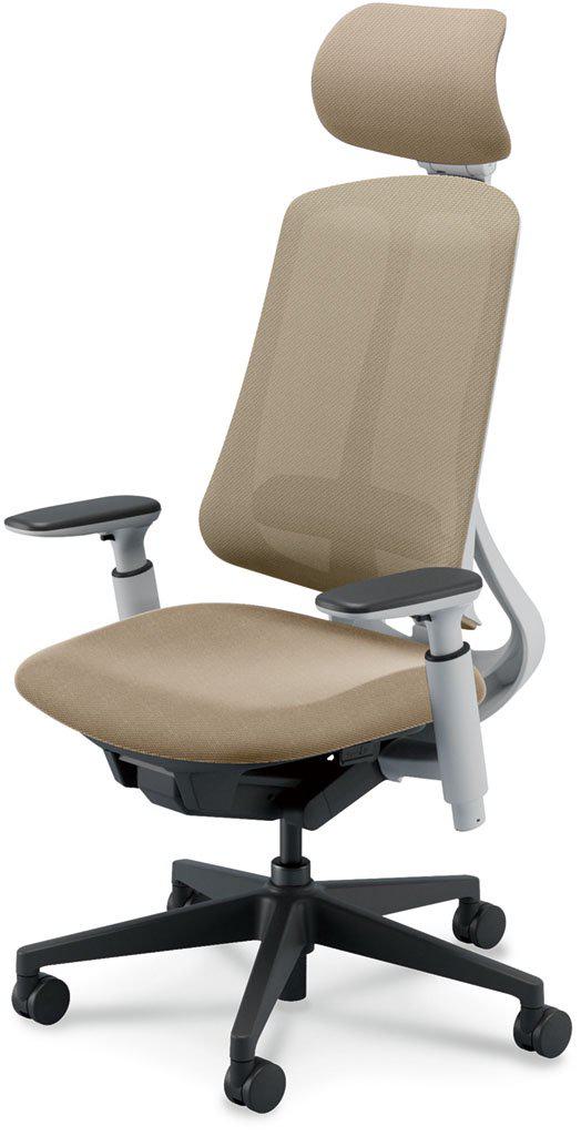 樂天商城 - ウチダ 事務用チェア RA-430WBAA PAL 【エクストラハイバック】【アジャスタブル肘】【ランバーサポート付】【ホワイトフレーム】【樹脂脚ブラック】【張地カラー：8色】