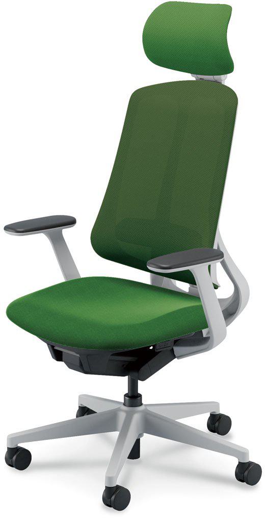 ウチダ 事務用チェア RA-410WWTA PAL 【エクストラハイバック】【T型肘】【ランバーサポート付】【ホワイトフレーム】【樹脂脚ホワイト】【張地カラー：8色】