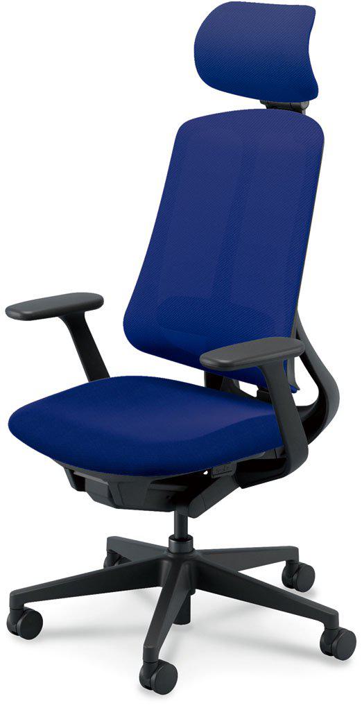 樂天商城 - ウチダ 事務用チェア RA-410BBTA PAL 【エクストラハイバック】【T型肘】【ランバーサポート付】【ブラックフレーム】【樹脂脚ブラック】【張地カラー：8色】