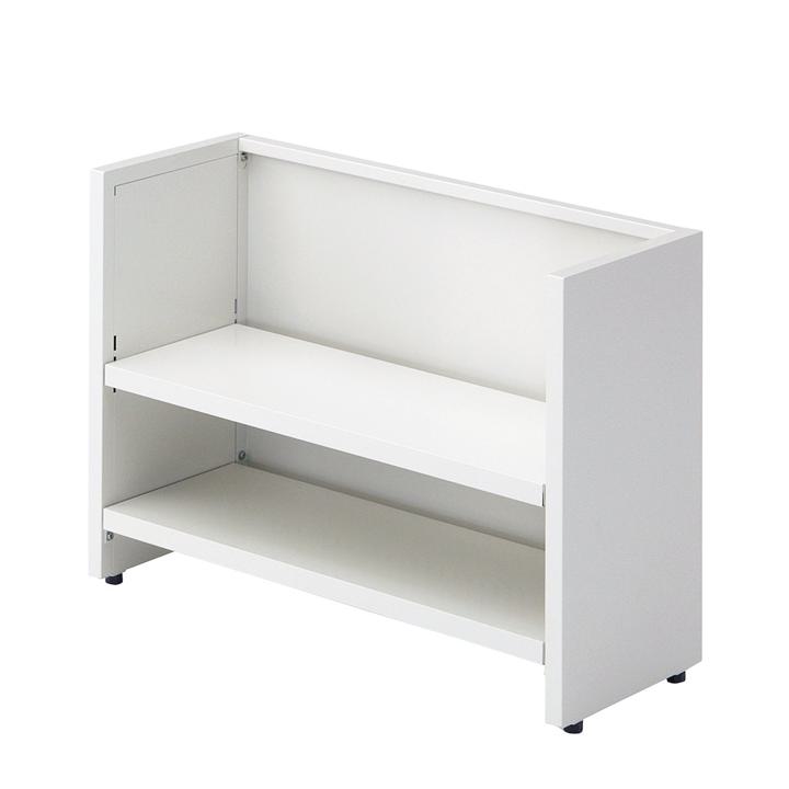 樂天商城 - プラス 足元棚 US-05UR 【幅480×奥行260×高さ500mm】【カラー：ホワイト】