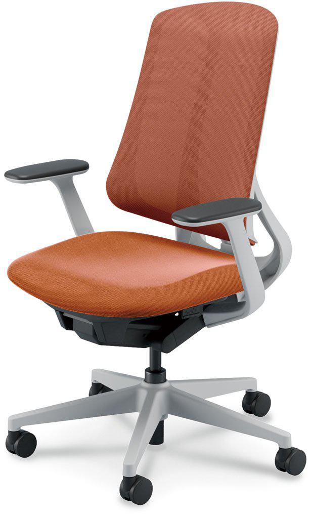 ウチダ 事務用チェア RA-310WWTA PA 【ハイバック】【T型肘】【ランバーサポートなし】【ホワイトフレーム】【樹脂脚ホワイト】【張地カラー：8色】