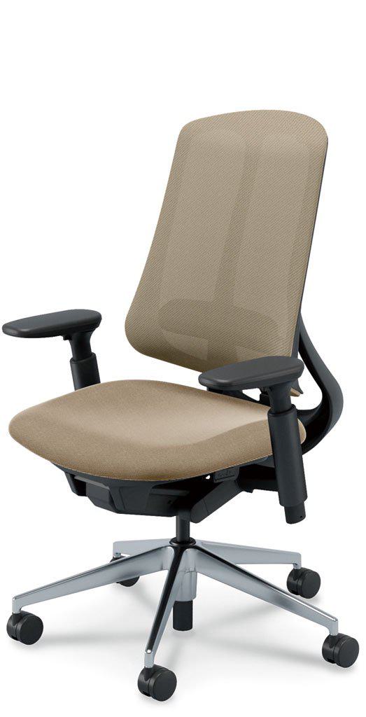樂天商城 - ウチダ 事務用チェア RA-330BPAA PAL 【ハイバック】【アジャスタブル肘】【ランバーサポート付】【ブラックフレーム】【アルミ脚ポリッシュ】【張地カラー：8色】