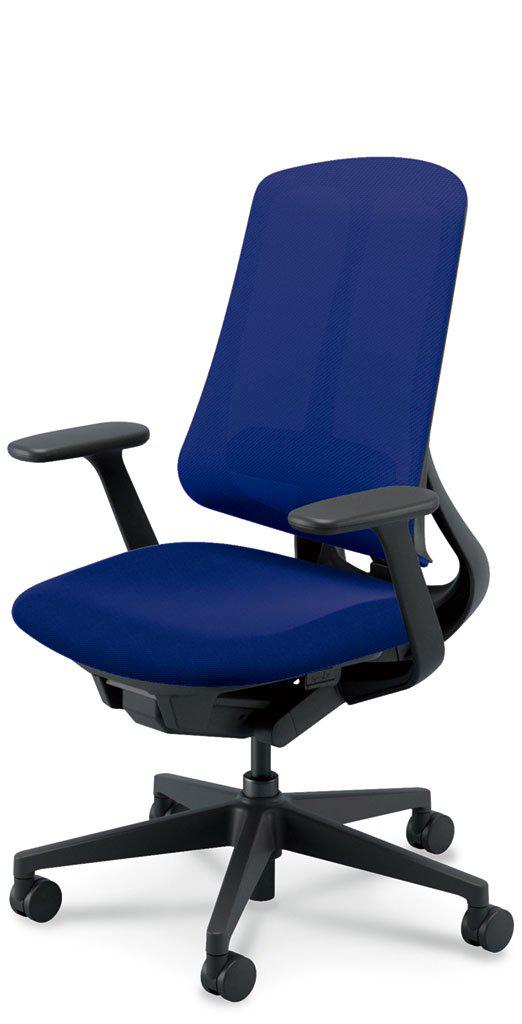 ウチダ 事務用チェア RA-310BBTA PAL 【ハイバック】【T型肘】【ランバーサポート付】【ブラックフレーム】【樹脂脚ブラック】【張地カラー：8色】