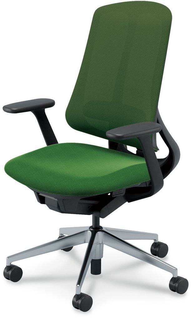 樂天商城 - ウチダ 事務用チェア RA-310BPTA PAL 【ハイバック】【T型肘】【ランバーサポート付】【ブラックフレーム】【アルミ脚ポリッシュ】【張地カラー：8色】