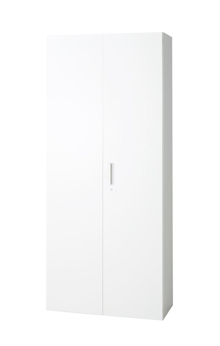 樂天商城 - プラス 両開き保管庫 L6-210A 【下置】【幅900×奥行450×高さ2100mm】【カラー：ホワイト】