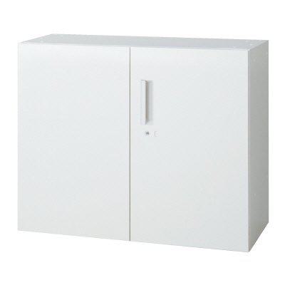 樂天商城 - プラス 両開き保管庫 L6-A70A 【上下兼用】【幅900×奥行400×高さ720mm】【カラー：ホワイト】