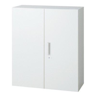 樂天商城 - プラス 両開き保管庫 L6-B105A 【上下兼用】【幅900×奥行340×高さ1050mm】【カラー：ホワイト】