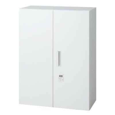 樂天商城 - プラス 両開き保管庫（ダイヤル錠）L6-G105AD-T 【上置】【幅800×奥行400×高さ1050mm】【カラー：ホワイト】