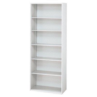 樂天商城 - プラス オープン保管庫 L6-E210E 【下置】【幅800×奥行450×高さ2100mm】【カラー：ホワイト】