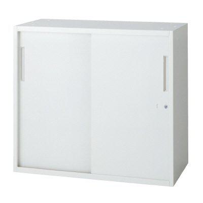 プラス 2枚引違い保管庫 L6-G70S 【上下兼用】【幅800×奥行400×高さ720mm】【カラ