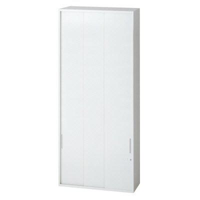 プラス 3枚引違い保管庫 L6-210SSN 【下置】【幅900×奥行450×高さ2100mm】【カラー：ホワイト】