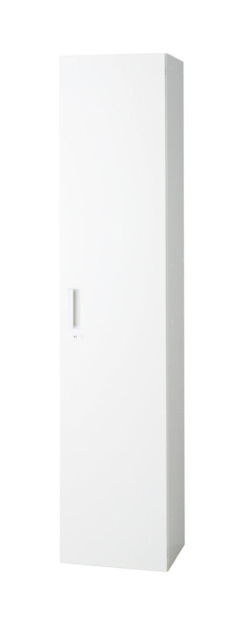 樂天商城 - プラス 片開き保管庫 L6-210AC 【下置】【幅450×奥行450×高さ2100mm】【カラー：ホワイト】