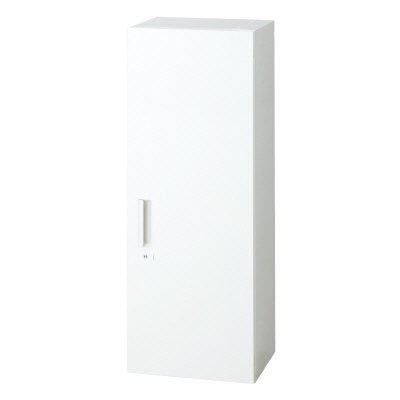 樂天商城 - プラス 片開き保管庫 L6-E120AC 【上下兼用】【幅400×奥行450×高さ1210mm】【カラー：ホワイト】