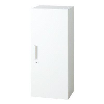 樂天商城 - プラス 片開き保管庫 L6-G105AC 【上下兼用】【幅400×奥行400×高さ1050mm】【カラー：ホワイト】
