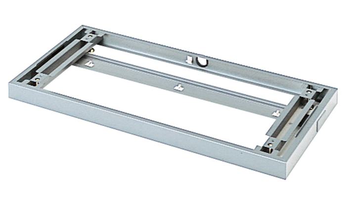 プラス 配線ベース L5-A11X 【L6シリーズ・幅900×奥行400mm書庫に適合】【カラー：シルバー】