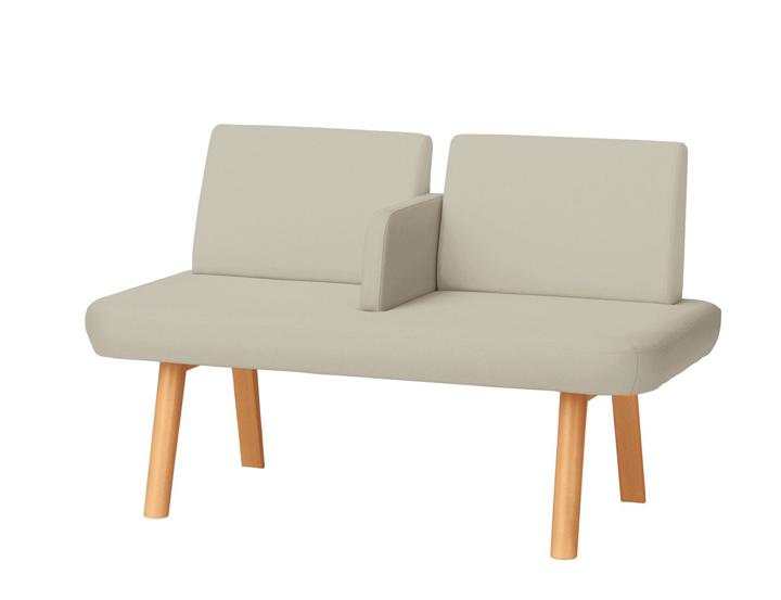 樂天商城 - プラス ロビーチェア 2人用 中肘付 LS-5221AN【幅1190×奥行600×高さ740mm】【単色張り：6色】