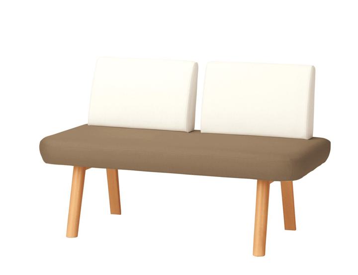 樂天商城 - プラス ロビーチェア 2人用 肘なし LS-5220N【幅1190×奥行600×高さ740mm】【コンビ張り：6色】