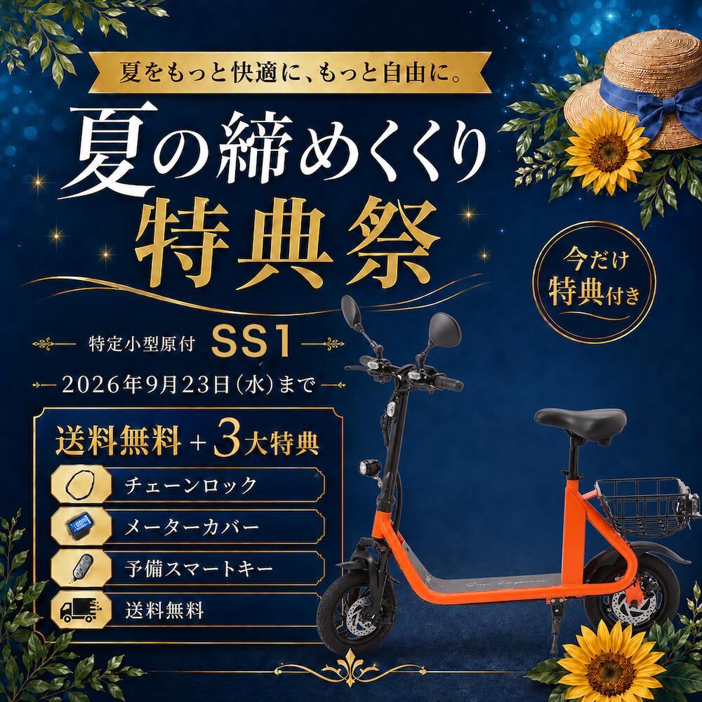 ＼キャンペーン開催中／電動キックボード Sun Emperor 免許不要　電動スクーター ...