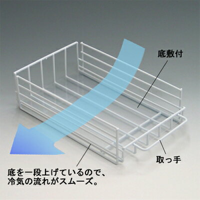 ［えつこのクールっこ　3個組］ 収納 冷蔵庫内 調味料類 離乳食 お菓子類入れ ホワイト 日本製