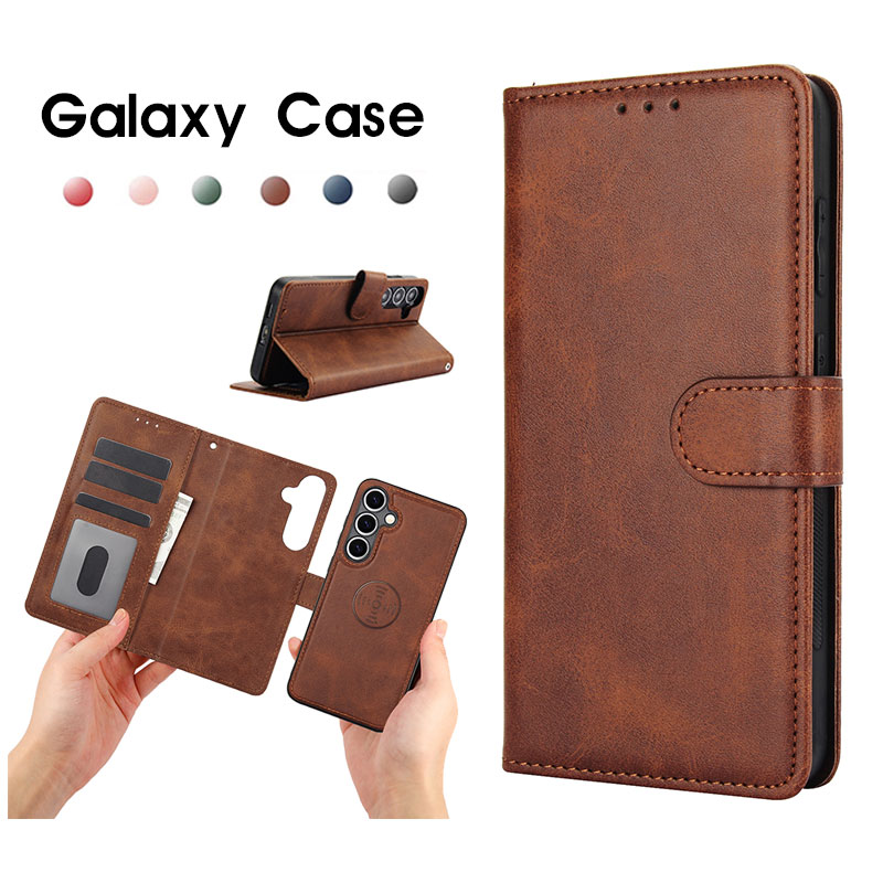 Galaxy S25 S22 S21 S10 S25 Ultra A54 5G A53 5G ケース 手帳型 分離式 galaxy s24 feカバー 財布型 ギャラクシー s24 ultra ケース Galaxy a55 5Gケース Galaxy S24ケース Galaxy a56 5Gケース ストラップ付 耐衝撃 カード収納 全面保護 galaxy S23ケース