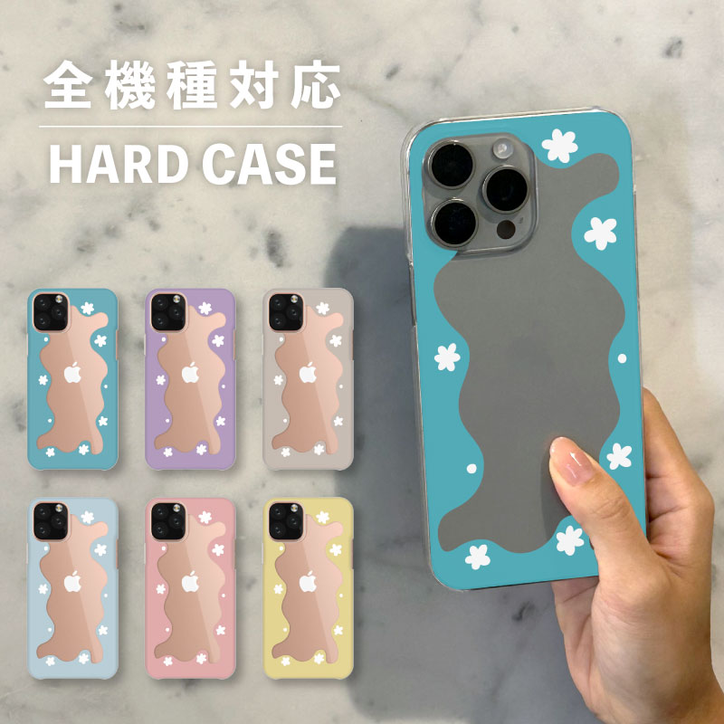 乐天商城 - スマホケース おしゃれ 韓国 可愛い iPhone15 iPhone14 なんでも対応 iPhoneSE Google Pixel エクスペリア ギャラクシー 背面型 おもしろい 抽象 雪 冬 デザイン 韓国 韓国風 手書き くすみカラー ポップ ドット柄 シンプル