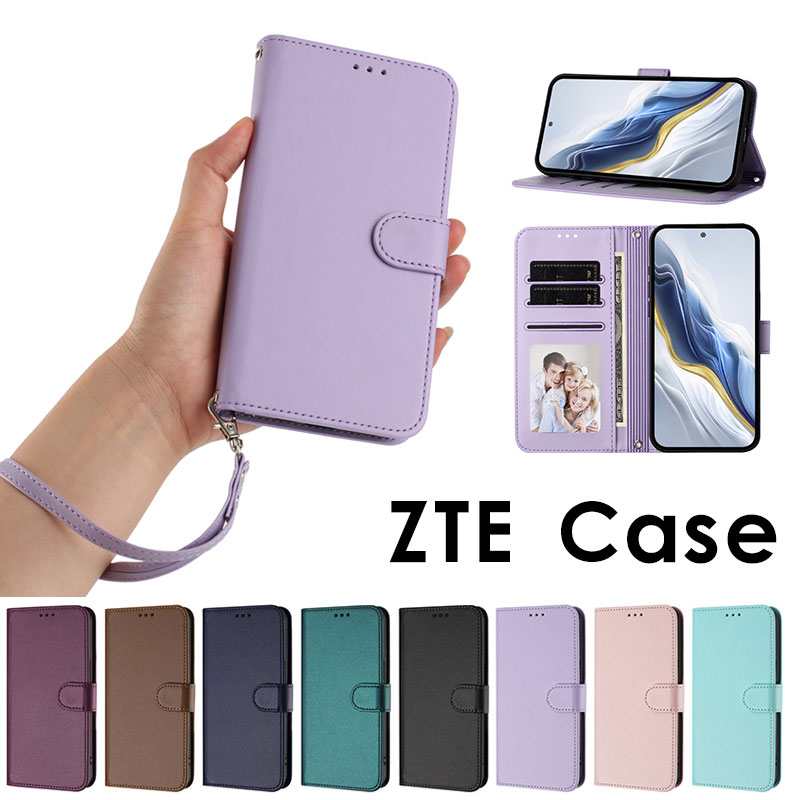 乐天商城 - スマホケース ZTE Nubia S 5G ケース 手帳型 A403ZT ケース nubia s 5g a403zt 手帳型ケース 可愛い nubia S 5G 6.7インチ カバー レザーケース ストラップ付き ヌビアs 5gケース スタンド機能 カード収納 ZTE Nubia S 5G A403ZT保護ケース