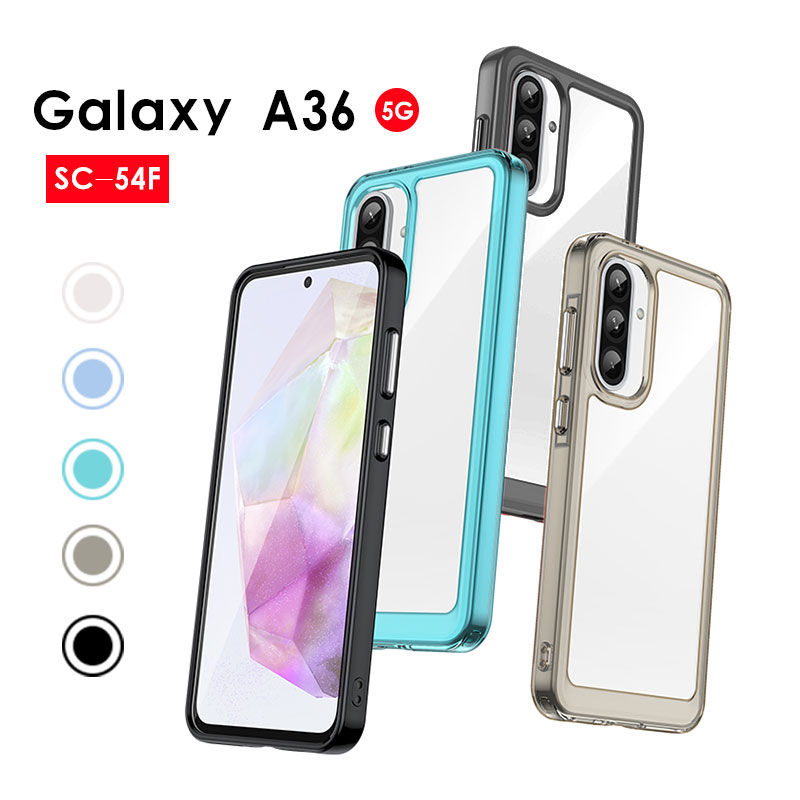 乐天商城 - スマホケース Galaxy A36 5G SC-54Fケース クリア 透明 Galaxy a36 5G SC-54F ケース 背面型ケース ギャラクシー a36 5G ケース 背面透明 galaxy a36 sc54f カバー 耐衝撃カバー Galaxy a36 5G ケース 高透過率 ギャラクシー A36 5G 携帯カバー PC背面 傷つけ防止