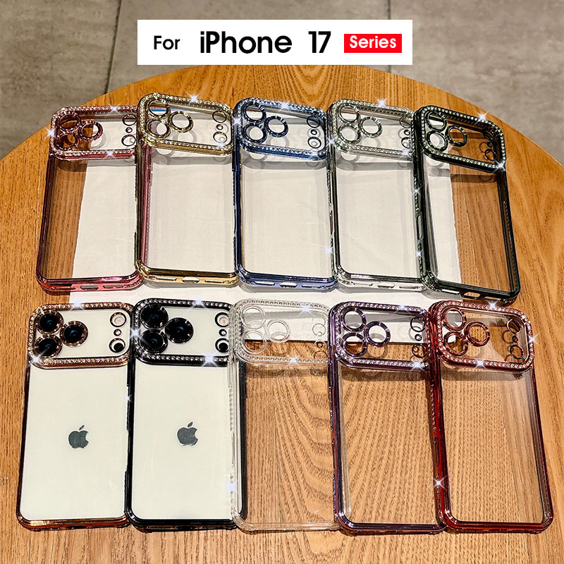 乐天商城 - スマホケース iphone 17 airケース 背面透明 iphone 17ケース 高透過率 iPhone 17 Proケース メッキ加工 アイフォンエアケース キラキラ iPhone 17 Pro Max カバー 携帯ケース iphone 17 pro max 耐衝撃カバー 透明タイプ アイフォン 17 proケース シェルケース
