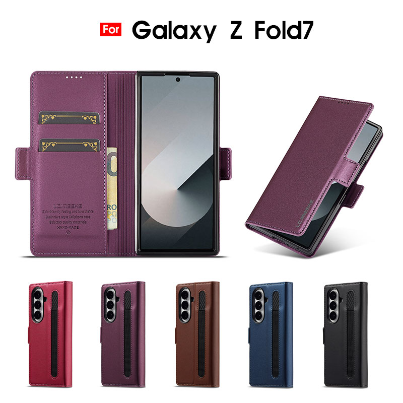 乐天商城 - ≪ 合皮 手帳型 ≫ スマホケース Galaxy Z Fold7 SC-56F SCG34 ケース galaxy z fold7 カバー レザーケース Galaxy Z fold7 ケース 全面保護 Galaxy z FOLD7 カバー サイドマグネット シンプル ギャラクシーフォールド7ケース ギャラクシー Z fold7 ケース