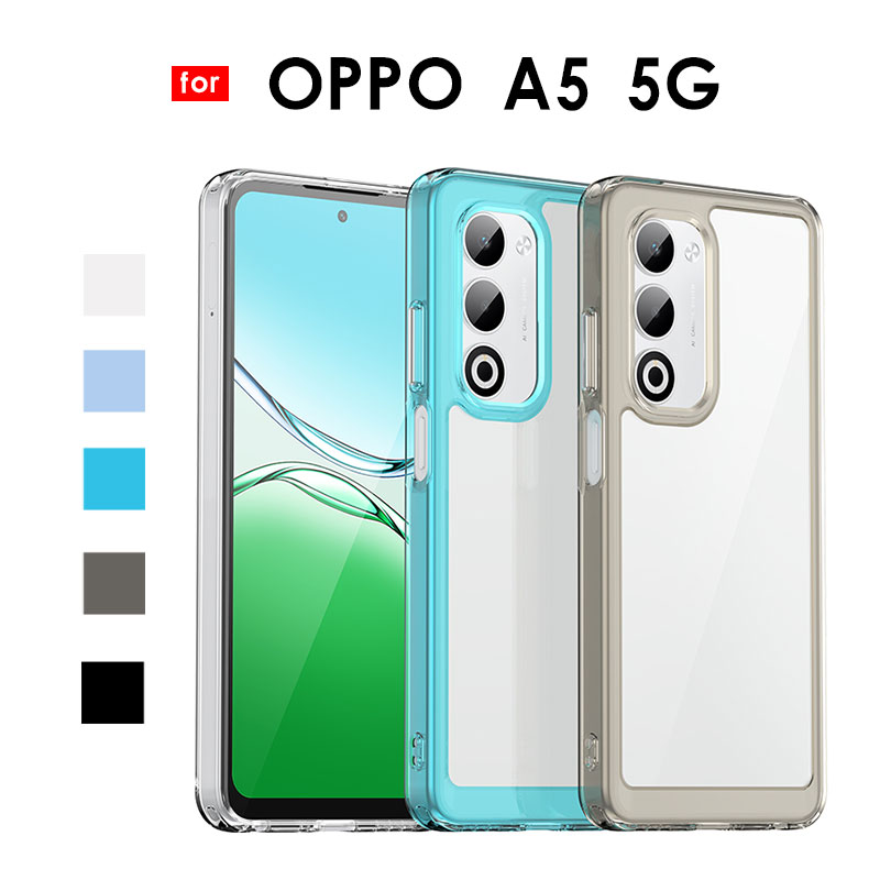 乐天商城 - スマホケース OPPO A5 5Gケース 高透過率 背面透明 oppo a5 5gケース クリア 透明ケース オッポa5 5gケース 耐衝撃ケース OPPO A5 5G カバー 6.7インチ対応 オッポ A5 5G 保護カバー 指紋防止 oppo A5 5g携帯ケース PC背面 傷つけ防止 オッポ a5 5gケース