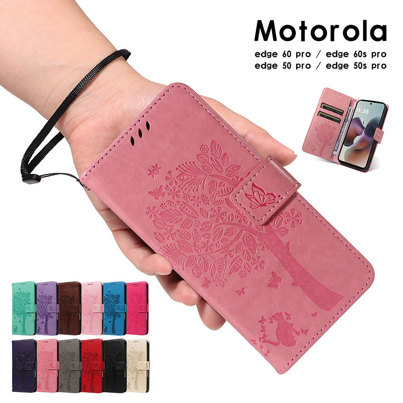 乐天商城 - スマホケース moto edge 60 proケース moto edge 60s pro カバー 手帳型 moto edge 50 proケース レザーケース motorola edge 50s proケース ストラップ付 おしゃれ モトローラ edge 60 proケース スタンド機能 モト edge 60s proケース かわいい 型押し 蝶柄